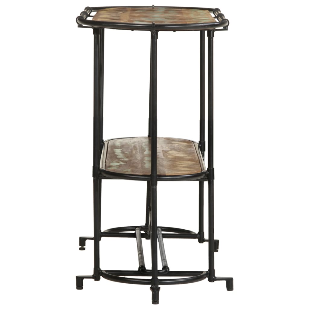 vidaXL Console Table 110x42x76 cm Solid Wood Reclaimed