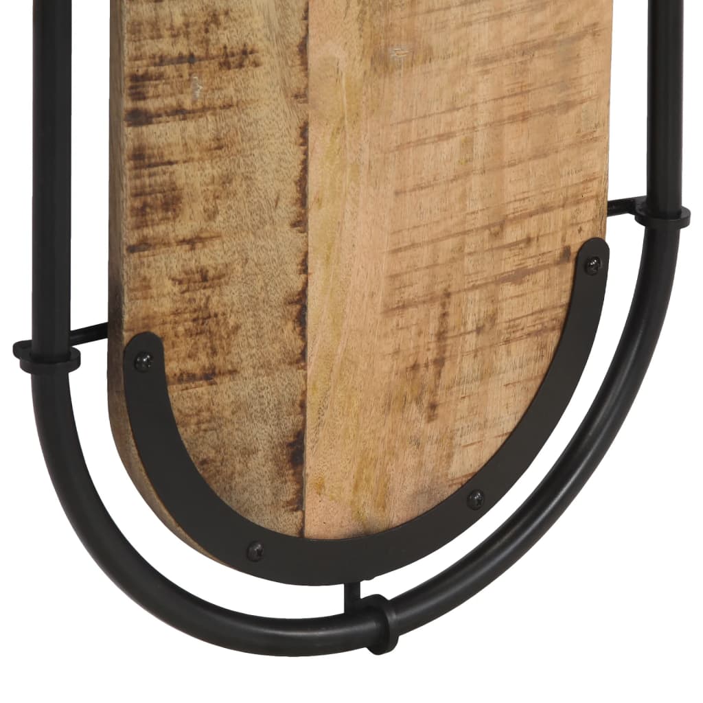 vidaXL Wall-mounted Coat Racks with 4 Hooks 2 pcs