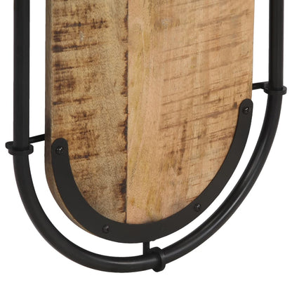 vidaXL Wall-mounted Coat Racks with 4 Hooks 2 pcs