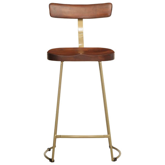 vidaXL Bar Stools 2 pcs 49x43x88 cm Solid Wood Mango