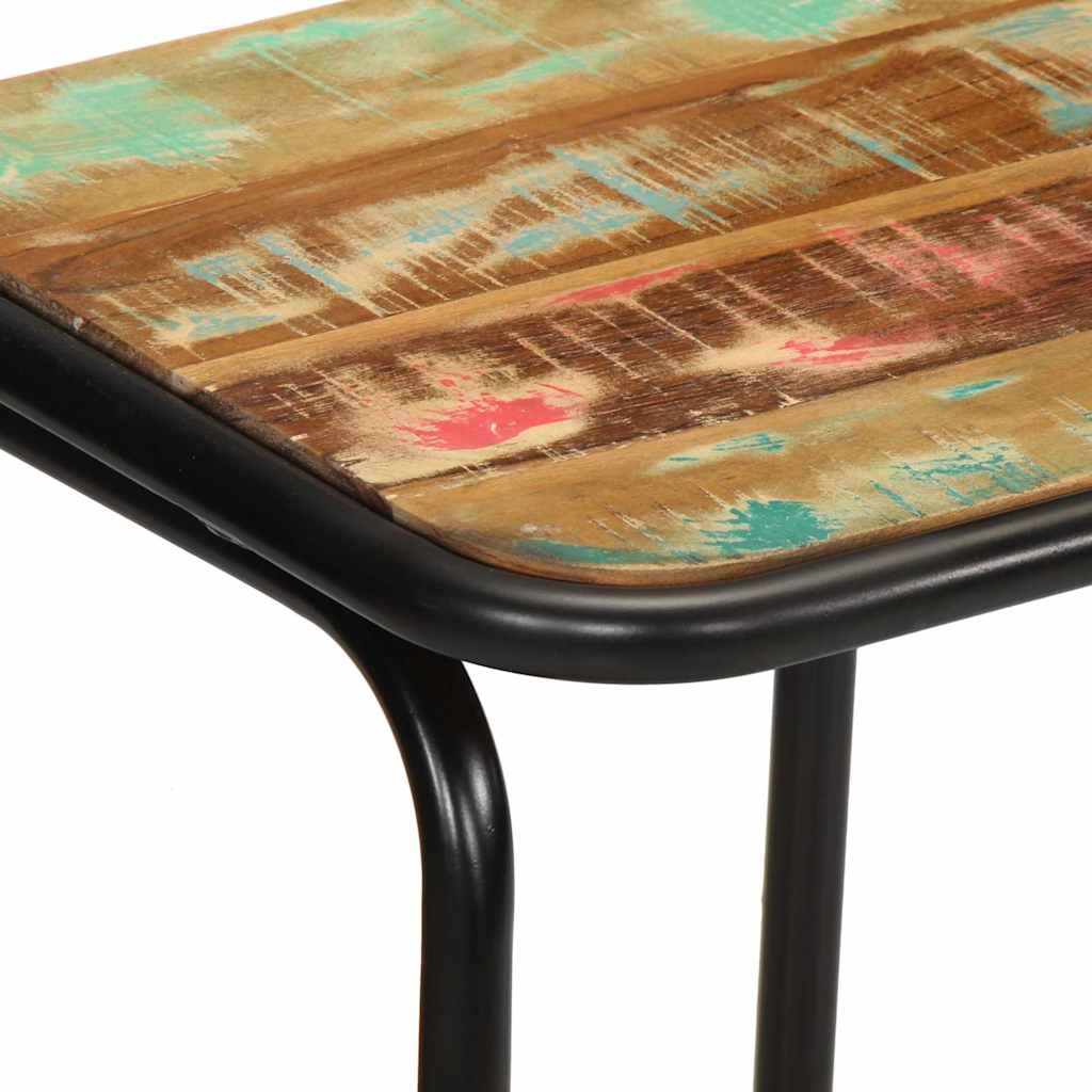 vidaXL Bar Stools 4 pcs 46x35,5x80 cm Solid Wood Reclaimed