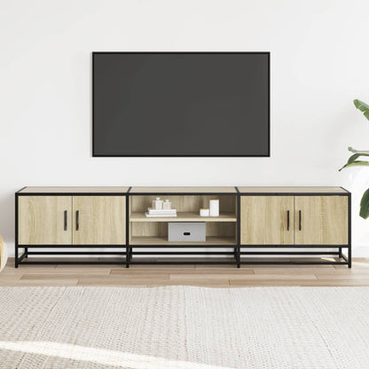 vidaXL TV Cabinet Sonoma Oak 180x35x41 cm Engineered Wood