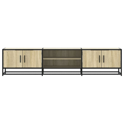 vidaXL TV Cabinet Sonoma Oak 180x35x41 cm Engineered Wood