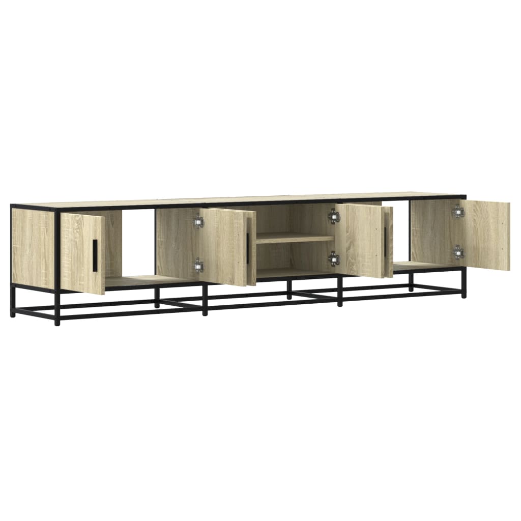 vidaXL TV Cabinet Sonoma Oak 180x35x41 cm Engineered Wood