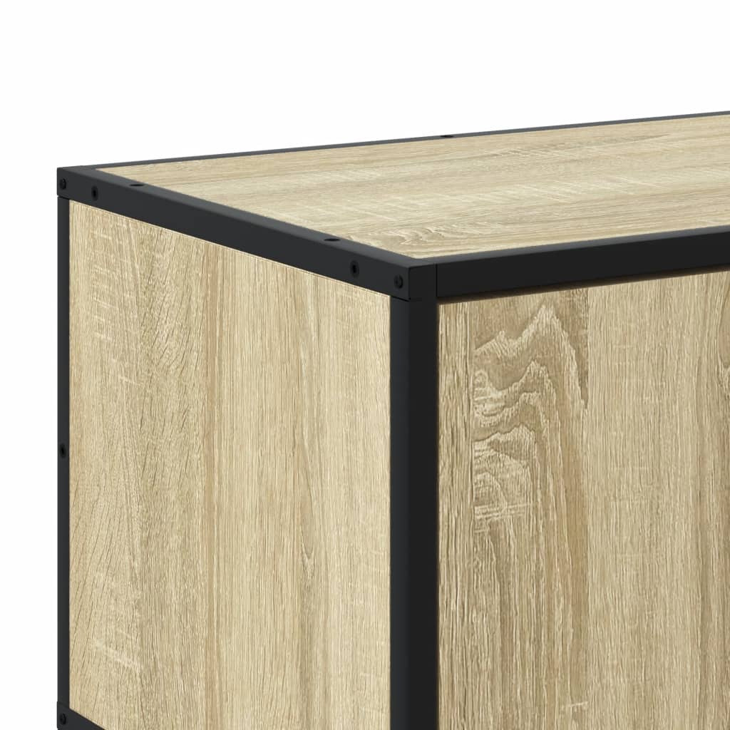 vidaXL TV Cabinet Sonoma Oak 180x35x41 cm Engineered Wood