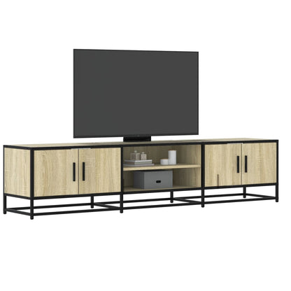 vidaXL TV Cabinet Sonoma Oak 180x35x41 cm Engineered Wood