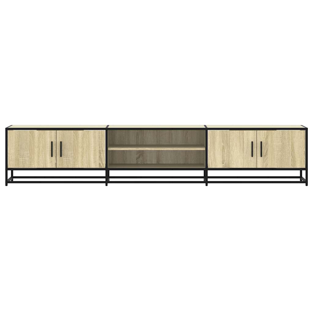 vidaXL TV Cabinet Sonoma Oak 210x35x41 cm Engineered Wood