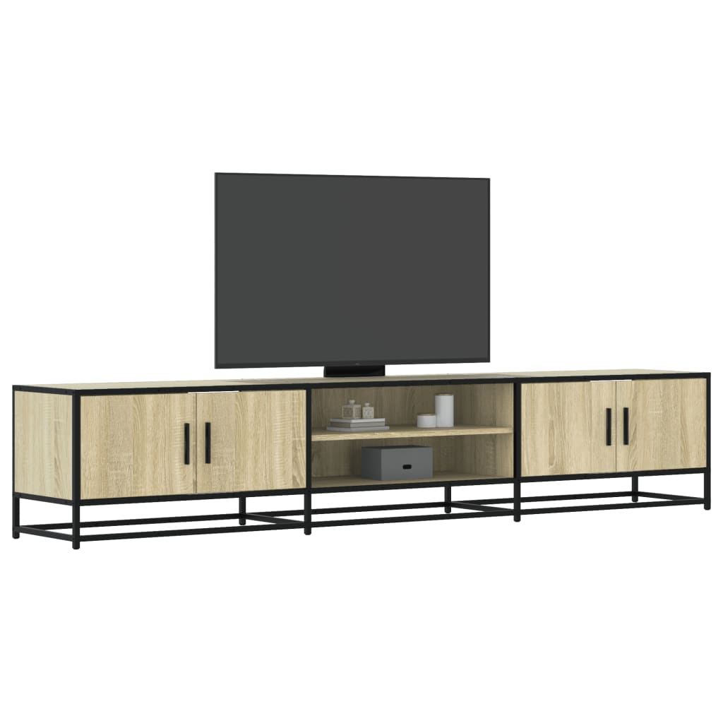 vidaXL TV Cabinet Sonoma Oak 210x35x41 cm Engineered Wood