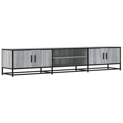 vidaXL TV Cabinet Grey Sonoma 210x35x41 cm Engineered Wood