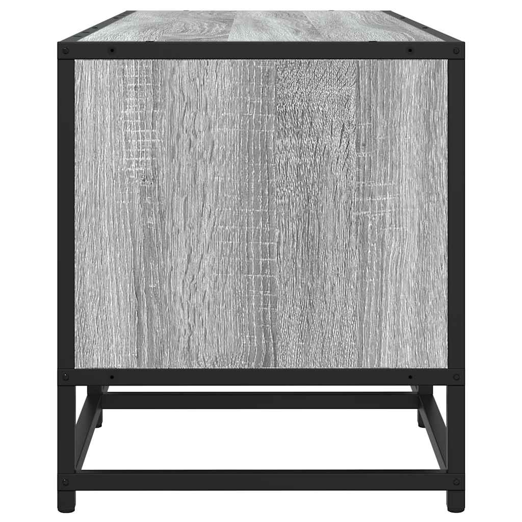 vidaXL TV Cabinet Grey Sonoma 210x35x41 cm Engineered Wood