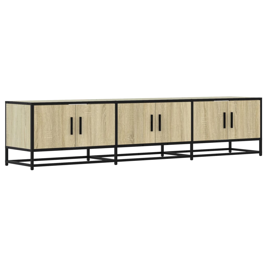 vidaXL TV Cabinet Sonoma Oak 180x35x41 cm Engineered Wood
