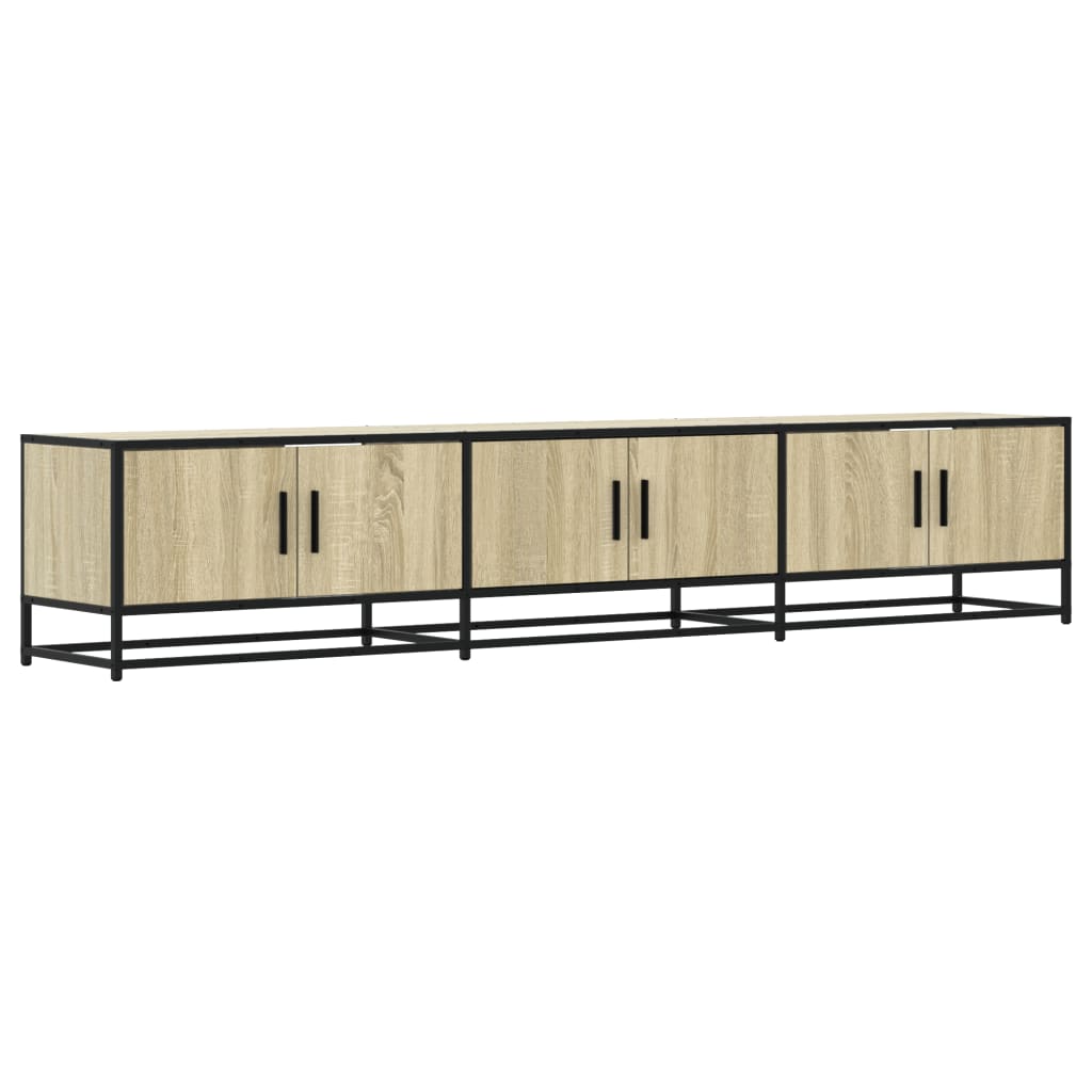 vidaXL TV Cabinet Sonoma Oak 210x35x41 cm Engineered Wood