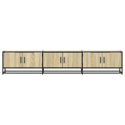 vidaXL TV Cabinet Sonoma Oak 210x35x41 cm Engineered Wood