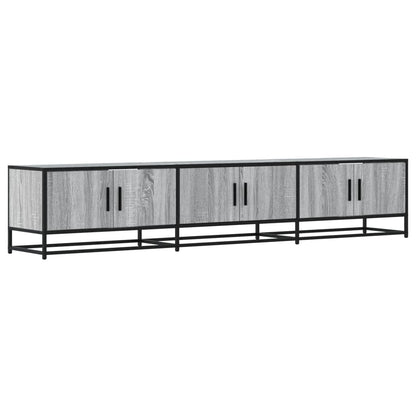 vidaXL TV Cabinet Grey Sonoma 210x35x41 cm Engineered Wood