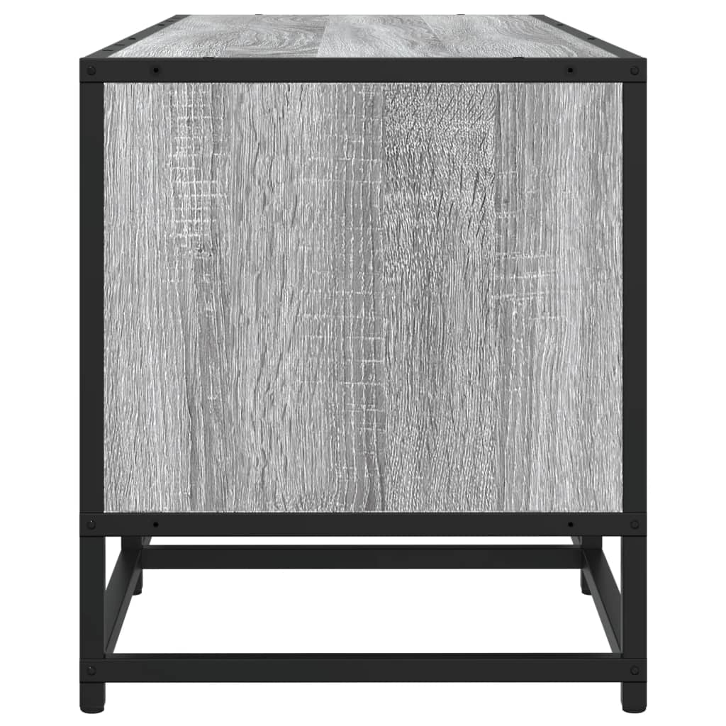 vidaXL TV Cabinet Grey Sonoma 210x35x41 cm Engineered Wood