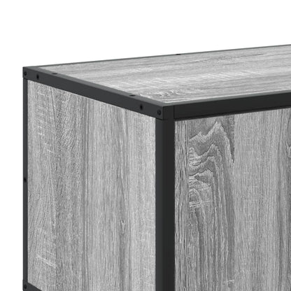 vidaXL TV Cabinet Grey Sonoma 210x35x41 cm Engineered Wood