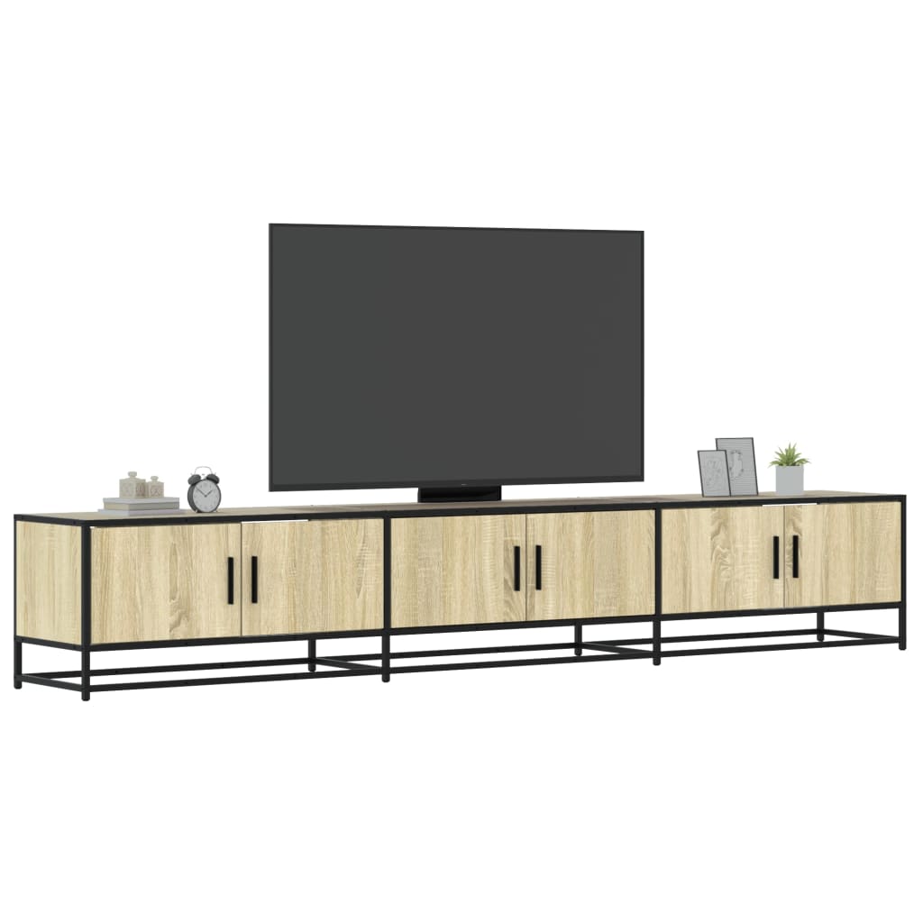vidaXL TV Cabinet Sonoma Oak 240x35x41 cm Engineered Wood