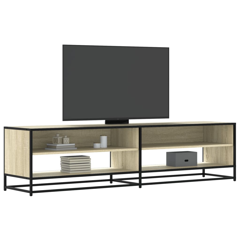 vidaXL TV Cabinet Sonoma Oak 180,5x40x46 cm Engineered Wood