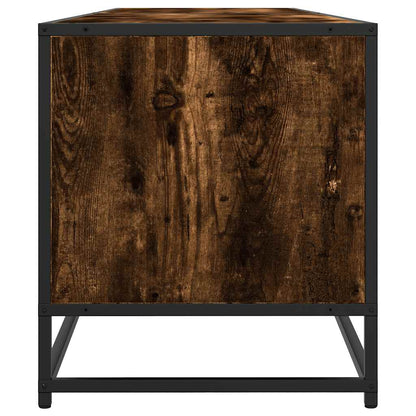 vidaXL TV Cabinet Smoked Oak 180.5x40x46 cm Engineered Wood