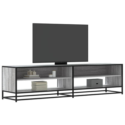 vidaXL TV Cabinet Grey Sonoma 180,5x40x46 cm Engineered Wood
