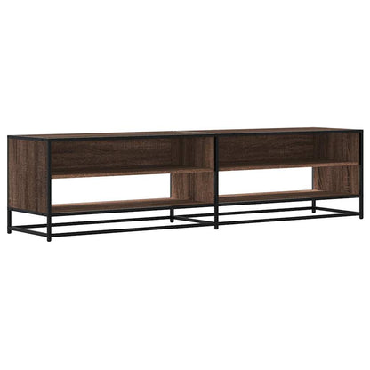 vidaXL TV Cabinet Brown Oak 180,5x40x46 cm Engineered Wood
