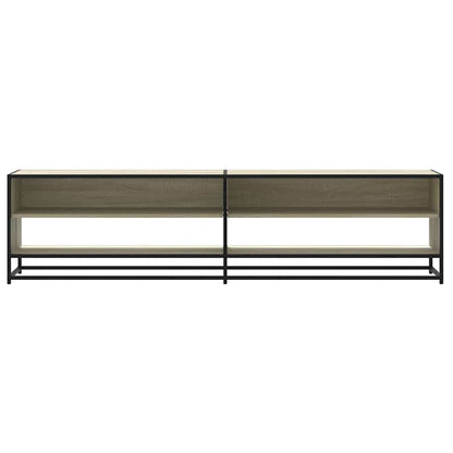 vidaXL TV Cabinet Sonoma Oak 180x40x46 cm Engineered Wood
