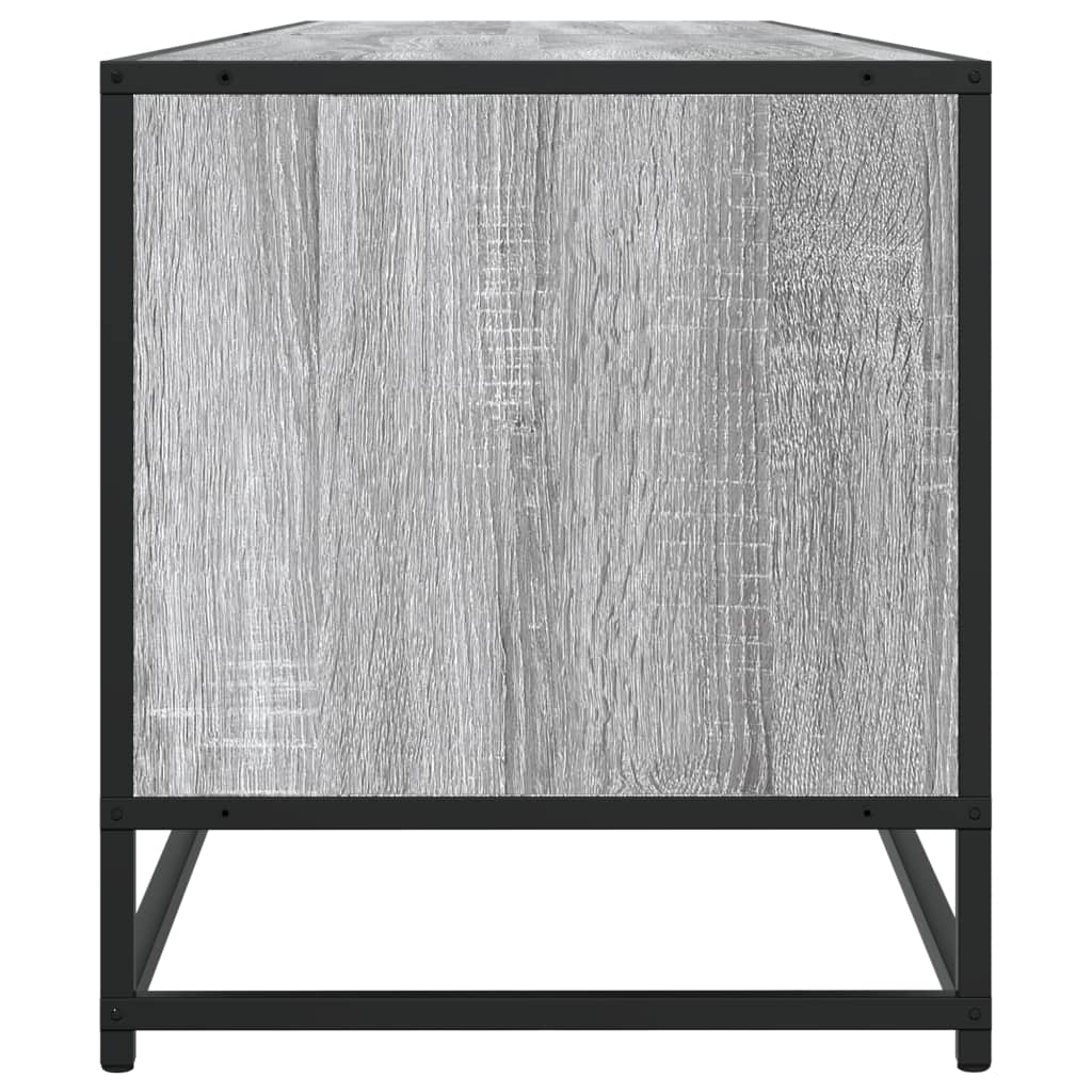 vidaXL TV Cabinet Grey Sonoma 180x40x46 cm Engineered Wood