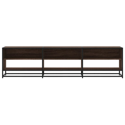 vidaXL TV Cabinet Brown Oak 180x40x46 cm Engineered Wood