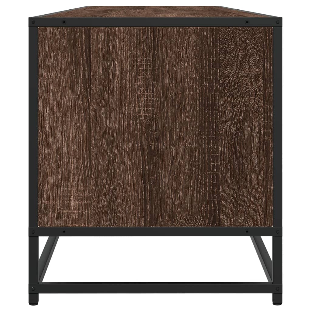 vidaXL TV Cabinet Brown Oak 180x40x46 cm Engineered Wood