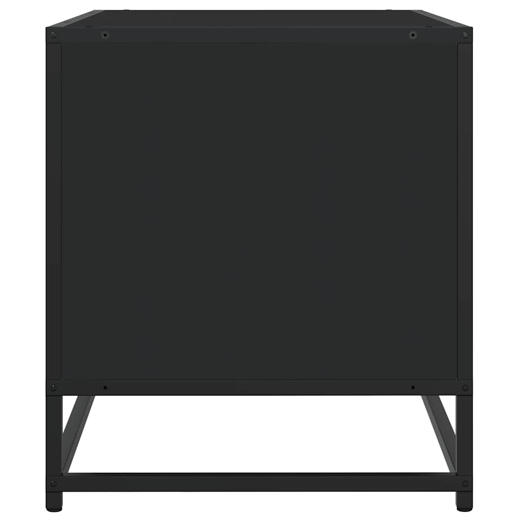 vidaXL TV Cabinet Black 270x40x46 cm Engineered Wood