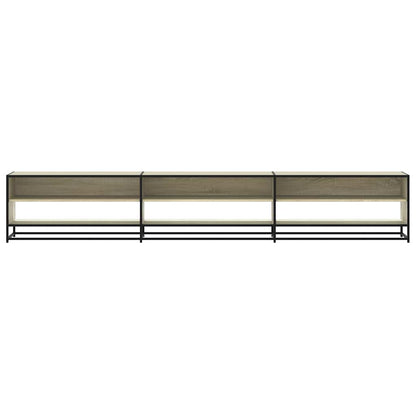 vidaXL TV Cabinet Sonoma Oak 270x40x46 cm Engineered Wood