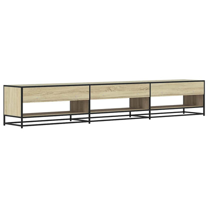 vidaXL TV Cabinet Sonoma Oak 270x40x46 cm Engineered Wood