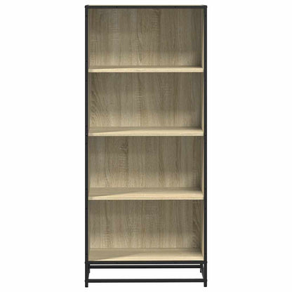vidaXL Bookcase Sonoma Oak 60x35x139 cm Engineered Wood