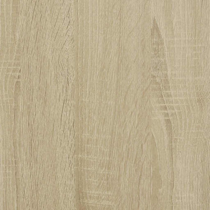 vidaXL Bookcase Sonoma Oak 60x35x139 cm Engineered Wood