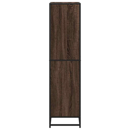 vidaXL Bookcase Brown Oak 60x35x139 cm Engineered Wood