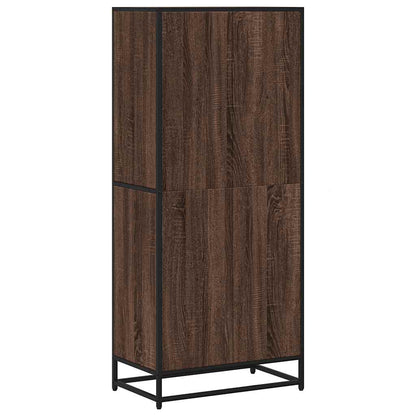 vidaXL Bookcase Brown Oak 60x35x139 cm Engineered Wood