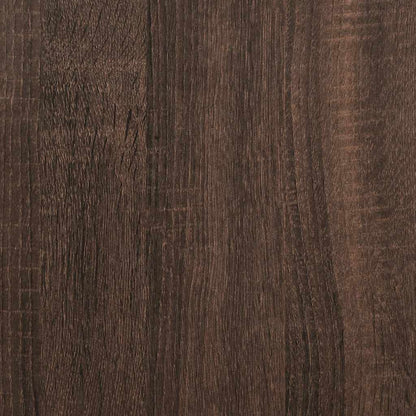 vidaXL Bookcase Brown Oak 60x35x139 cm Engineered Wood