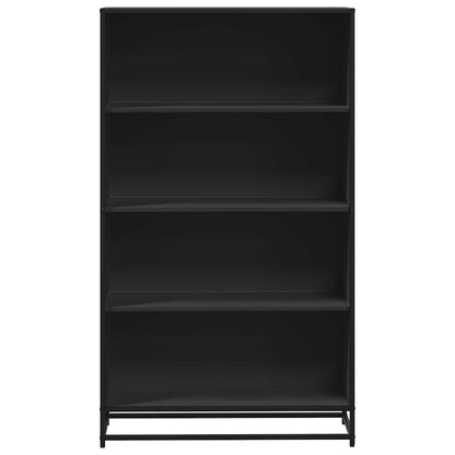 vidaXL Bookcase Black 80.5x35x139 cm Engineered Wood