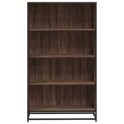 vidaXL Bookcase Brown Oak 80.5x35x139 cm Engineered Wood