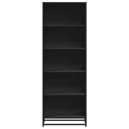 vidaXL Bookcase Black 60x35x170.5 cm Engineered Wood