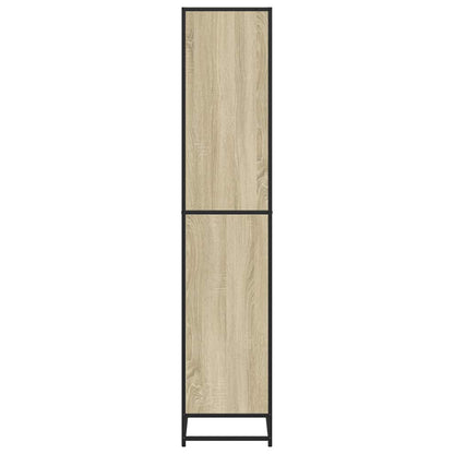 vidaXL Bookcase Sonoma Oak 60x35x170.5 cm Engineered Wood