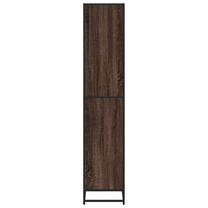 vidaXL Bookcase Brown Oak 60x35x170.5 cm Engineered Wood