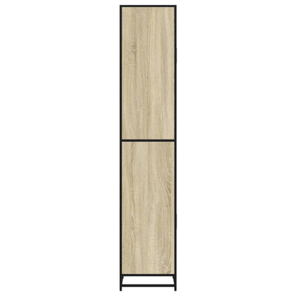vidaXL Bathroom Cabinet | Sonoma oak | Engineered Wood | Tall | Bathroom Cabinet