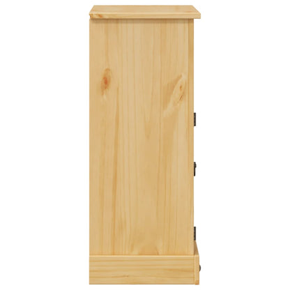 vidaXL Bathroom Cabinet Corona 70x33x80 cm Solid Wood Pine