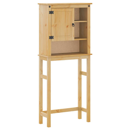 vidaXL Bathroom Washing Machine Cabinet Corona Solid Wood Pine