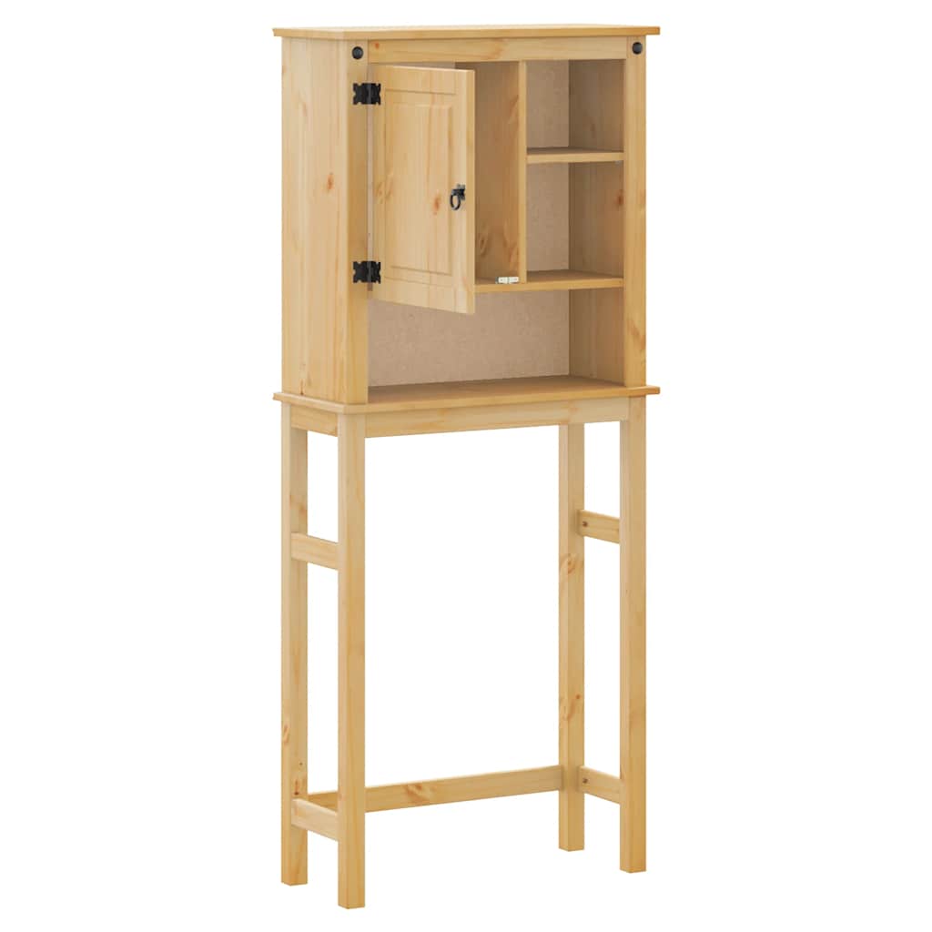 vidaXL Bathroom Washing Machine Cabinet Corona Solid Wood Pine