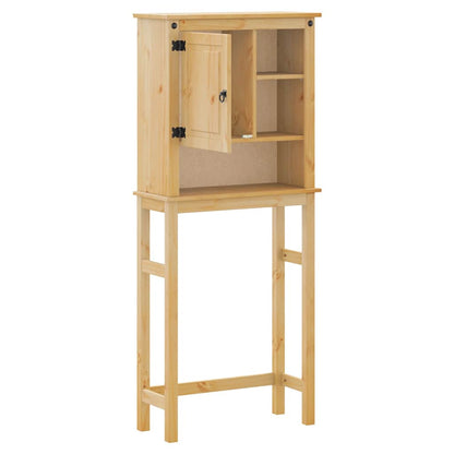 vidaXL Bathroom Washing Machine Cabinet Corona Solid Wood Pine