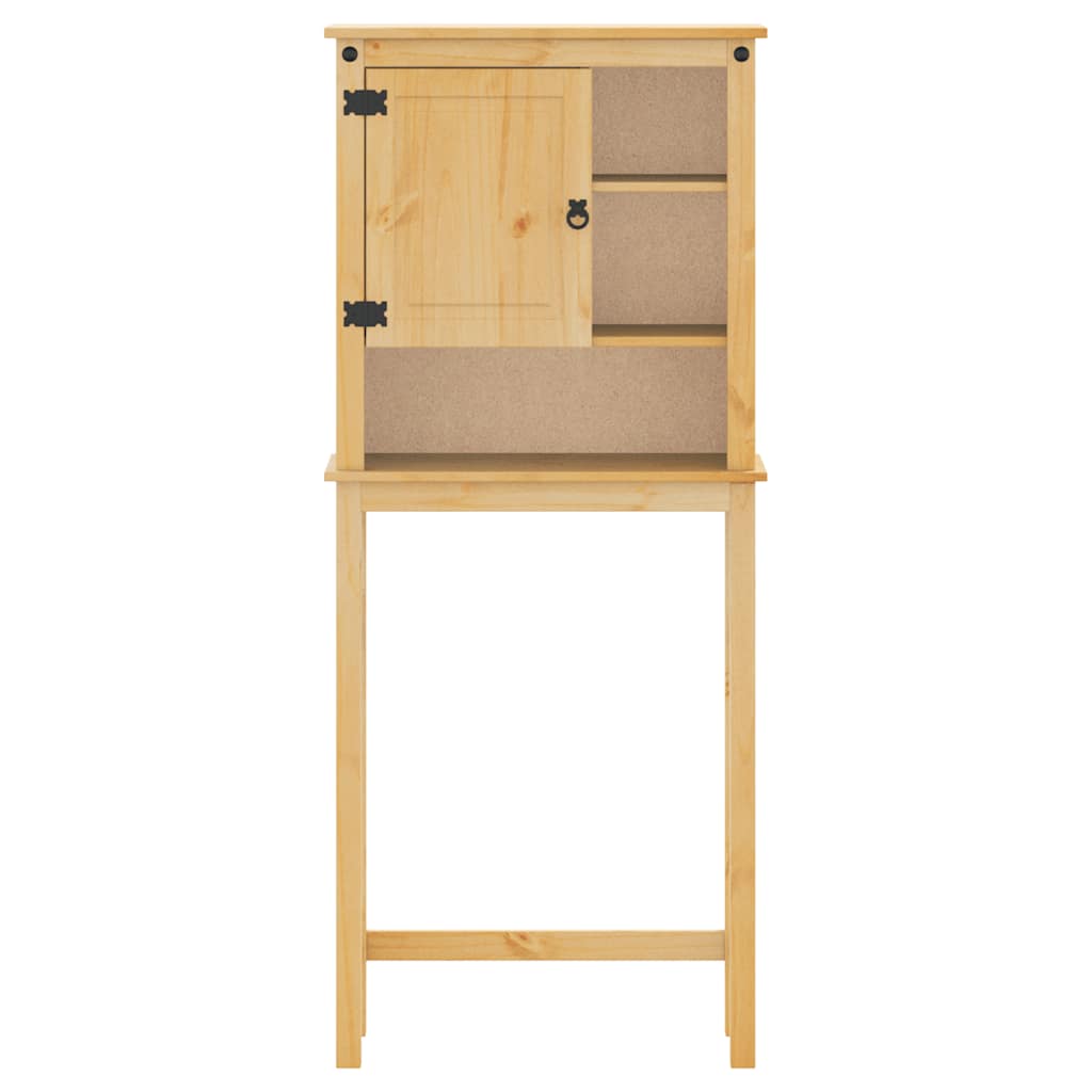 vidaXL Bathroom Washing Machine Cabinet Corona Solid Wood Pine