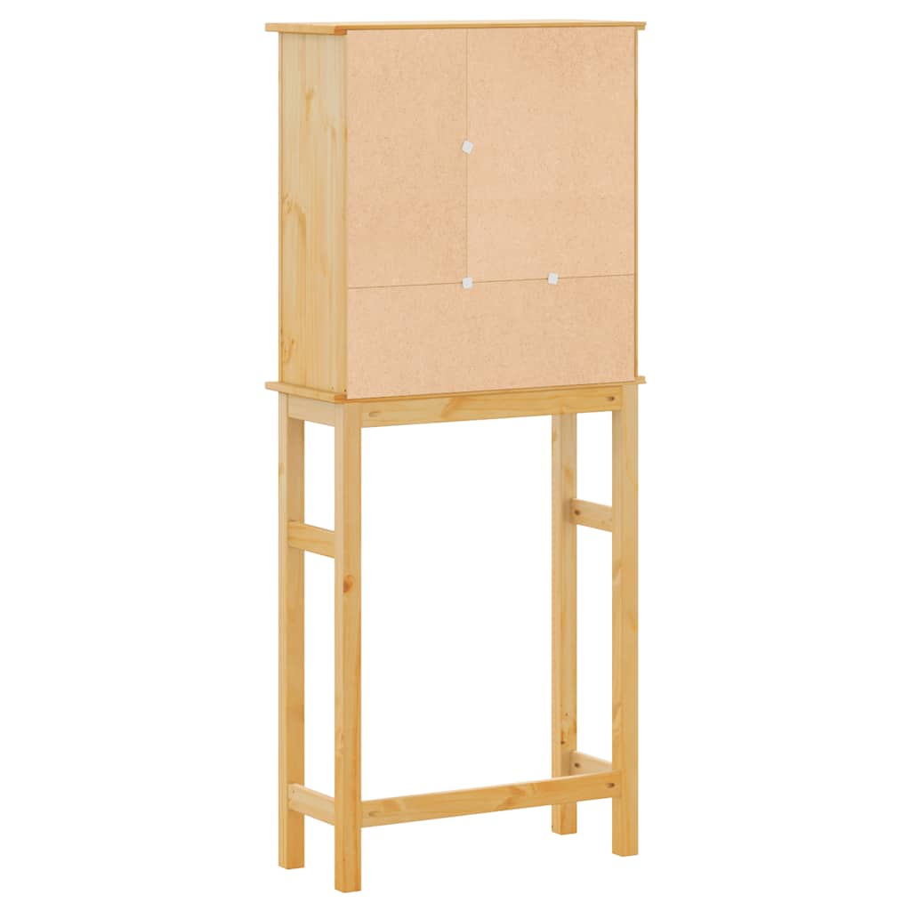 vidaXL Bathroom Washing Machine Cabinet Corona Solid Wood Pine