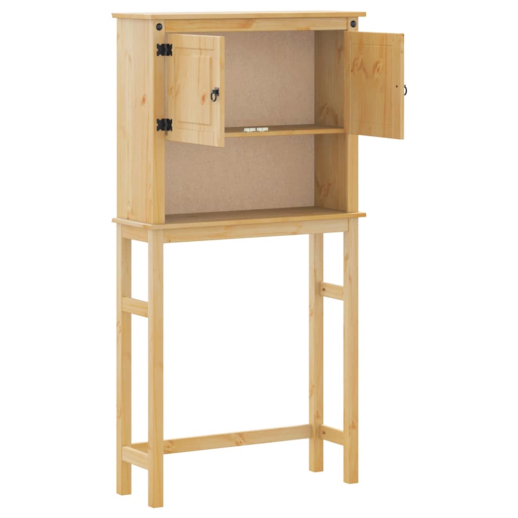 vidaXL Bathroom Washing Machine Cabinet Corona Solid Wood Pine